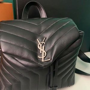 Saint Laurent Monogram YSL Lou Lou Small Backpack